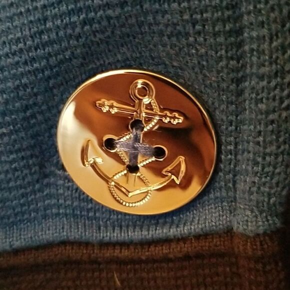 Coldwater Creek Size 1X colorblock sweater jacket - Picture 3 of 15